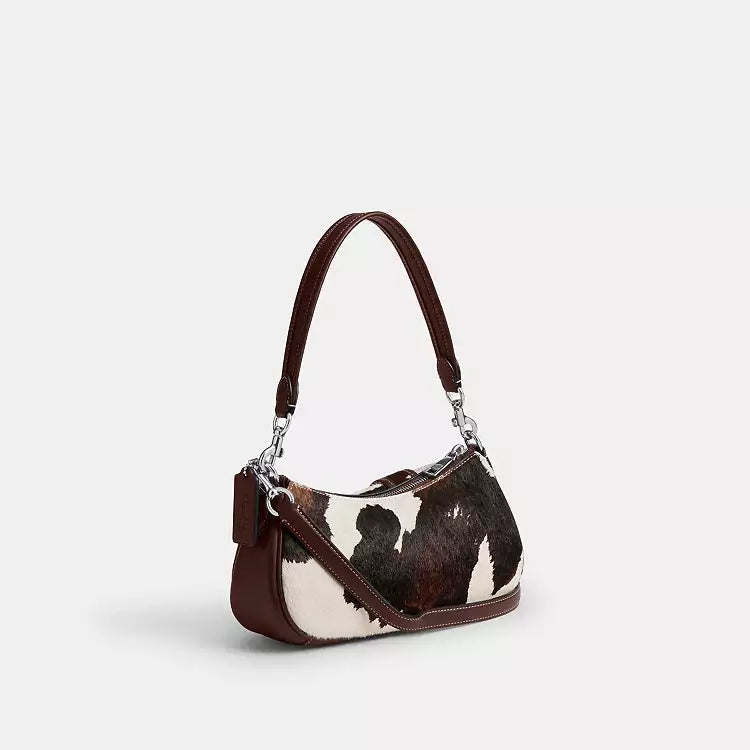 Coach Ashton Bag With Cow Print CCC83 cow printed haircalf/Sv/Cow Multi