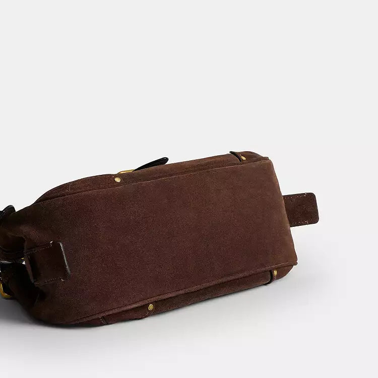 COACH Drifter Shoulder Bag 31 Dark Chocolate CFM44 refined calf leather