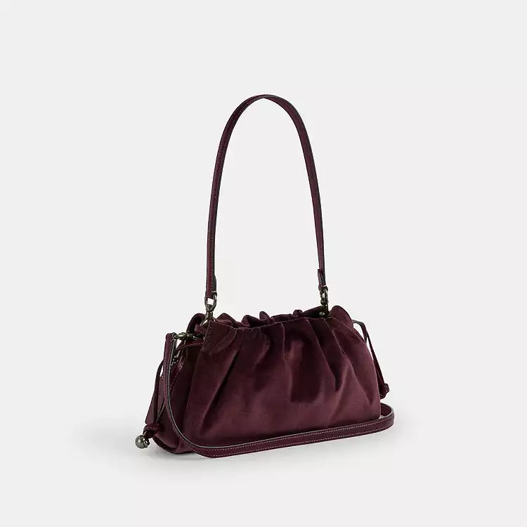 Coach Faye Shoulder Crossbody Bag In Velvet Burgundy CCE40