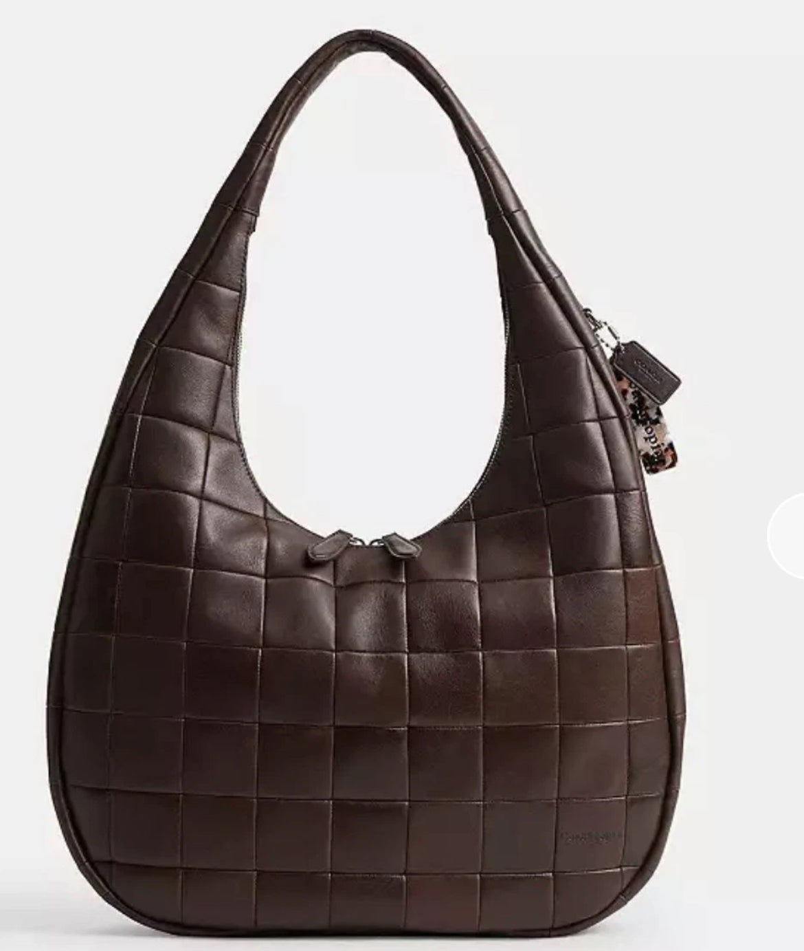 COACH coachtopia Alter/Ego Large Crescent Shoulder Bag Maple CCM66