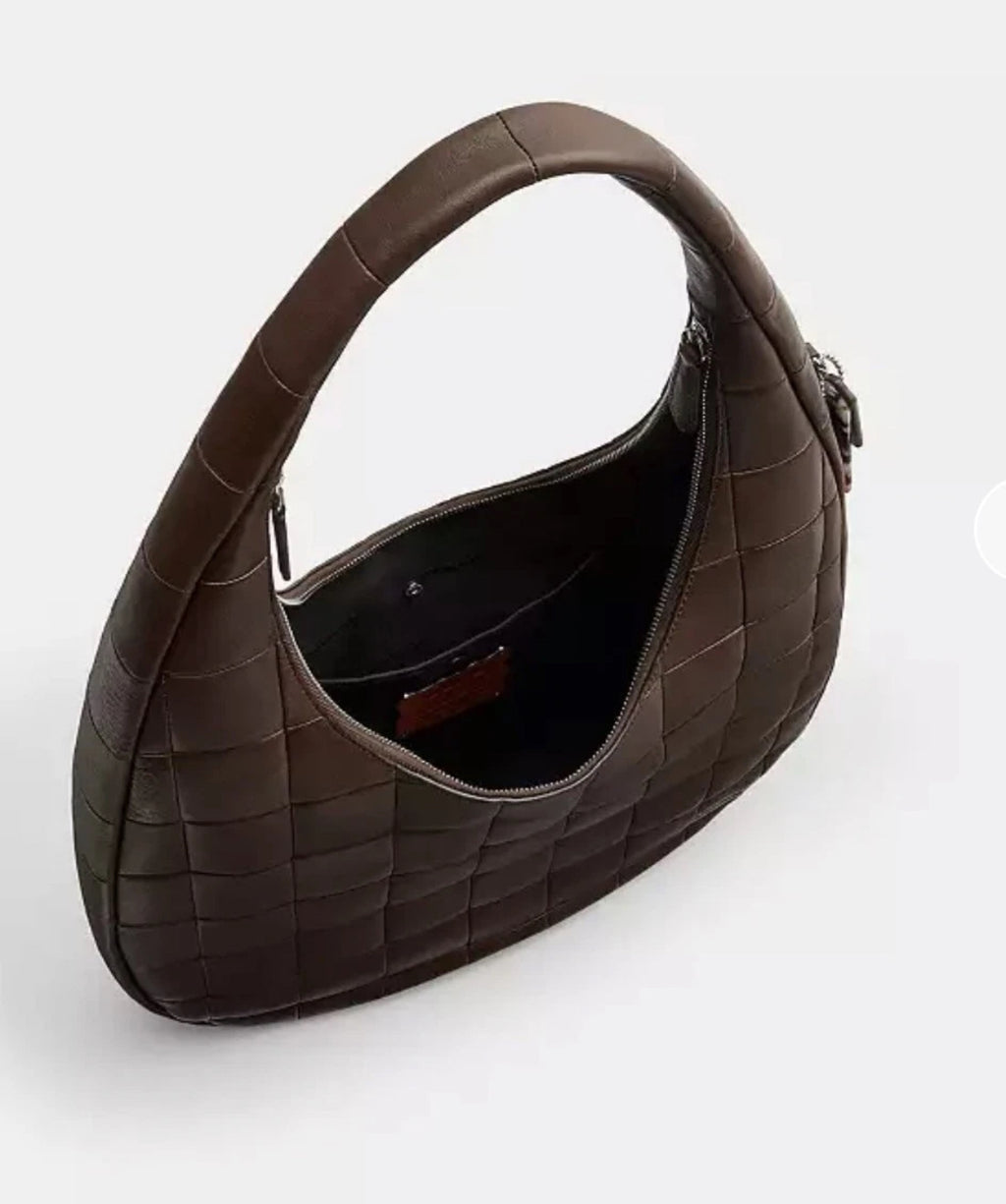 COACH coachtopia Alter/Ego Large Crescent Shoulder Bag Maple CCM66