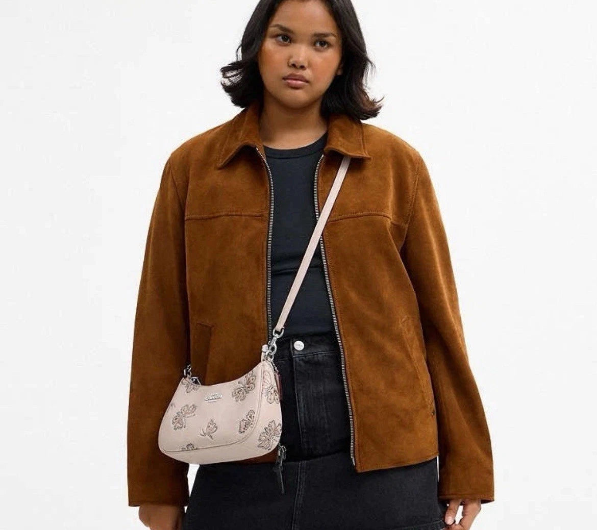 Coach Teri Shoulder Bag With Butterfly Print CCE92 - The Tiny Bag
